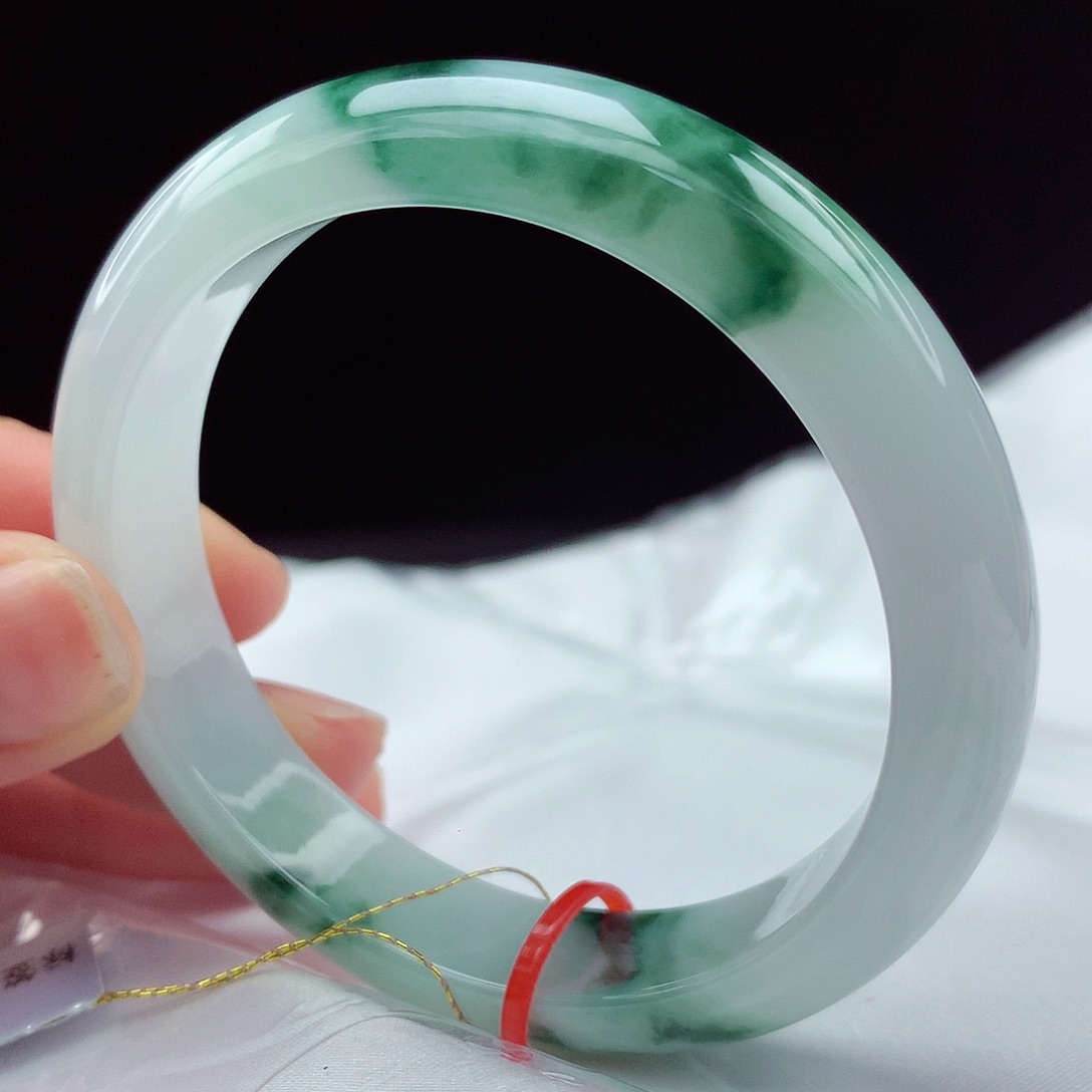 未镶嵌手镯翡翠53圈870