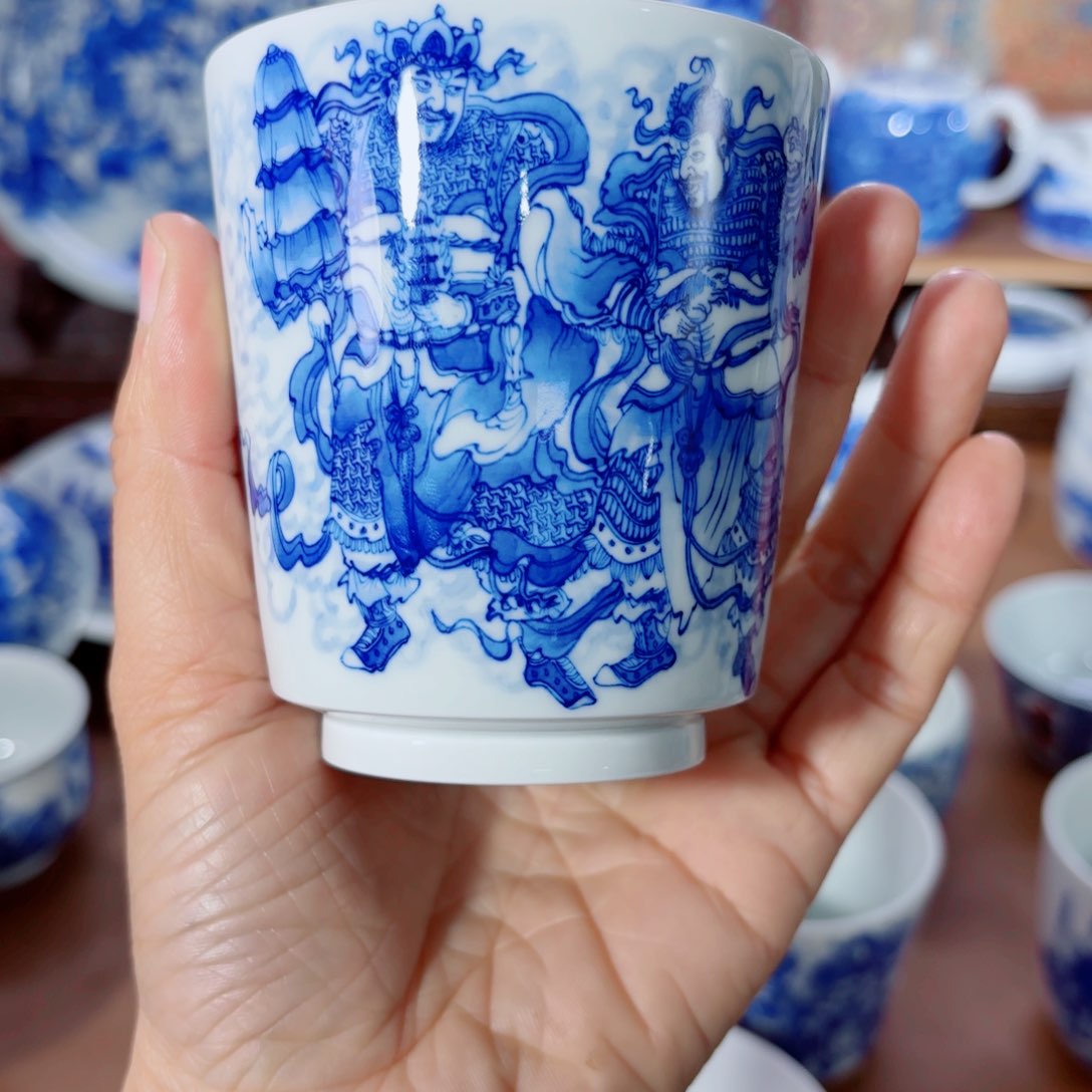 杯德**房全手工全手绘陶瓷
