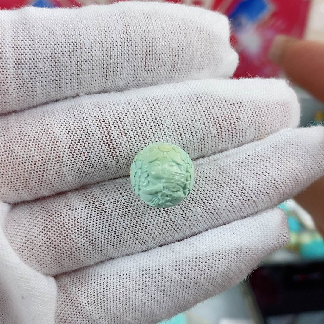 绿松石珠宝奇石未镶嵌