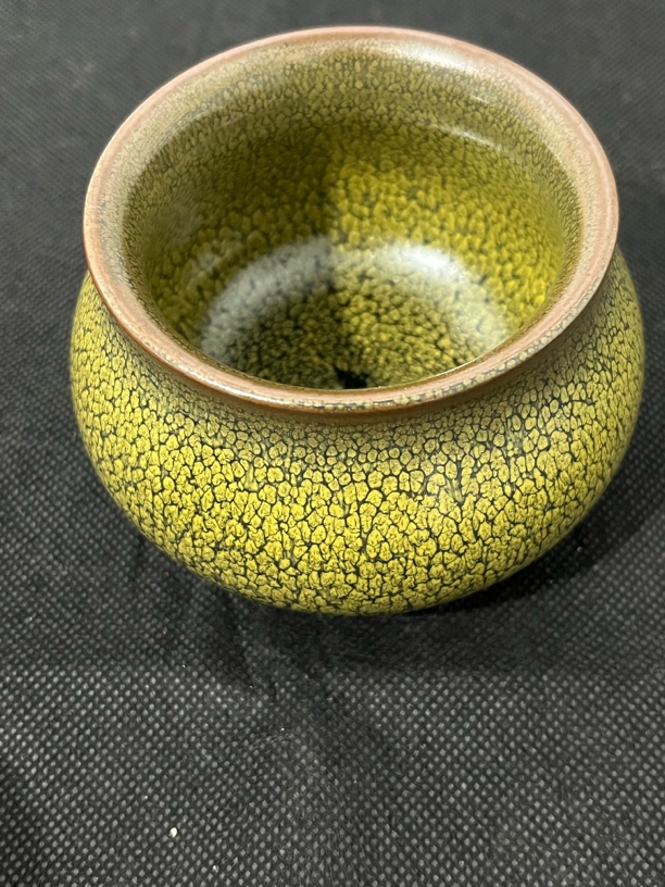 陶瓷鹧鸪佛肚杯建窑建盏主人杯正宗建阳建盏茶杯建盏家用茶器篮球