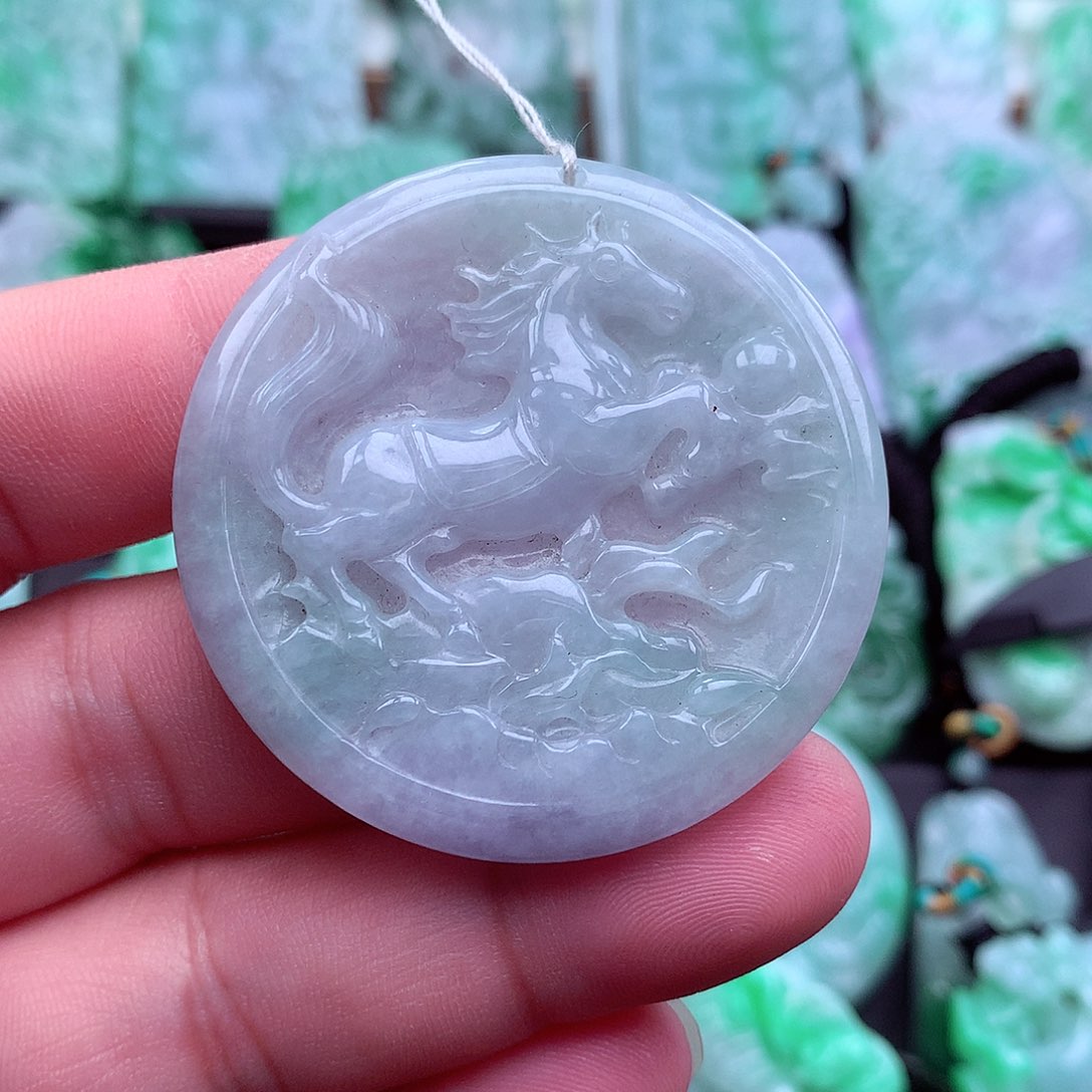 翡翠吊坠(不含链)未镶嵌