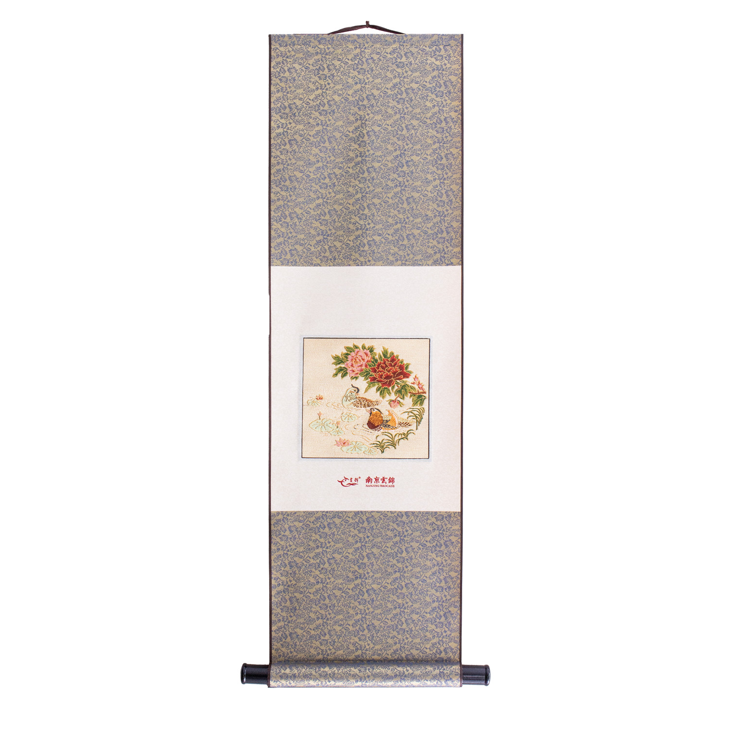 024031 百年好合 金 四则卷轴