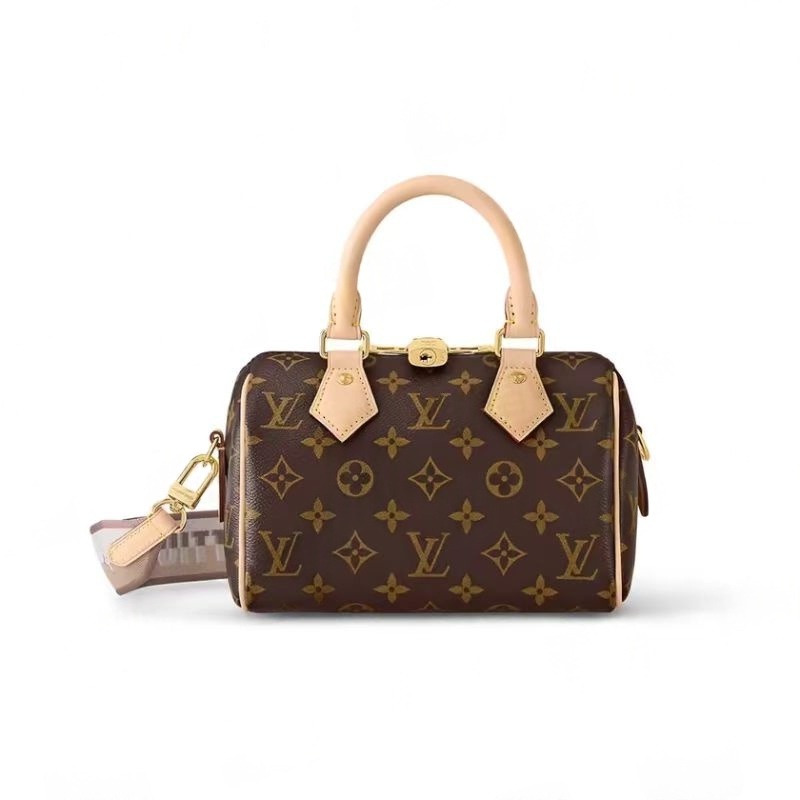 99新 LouisVuitton/路易威登 lvspeedy20枕头单肩斜挎包