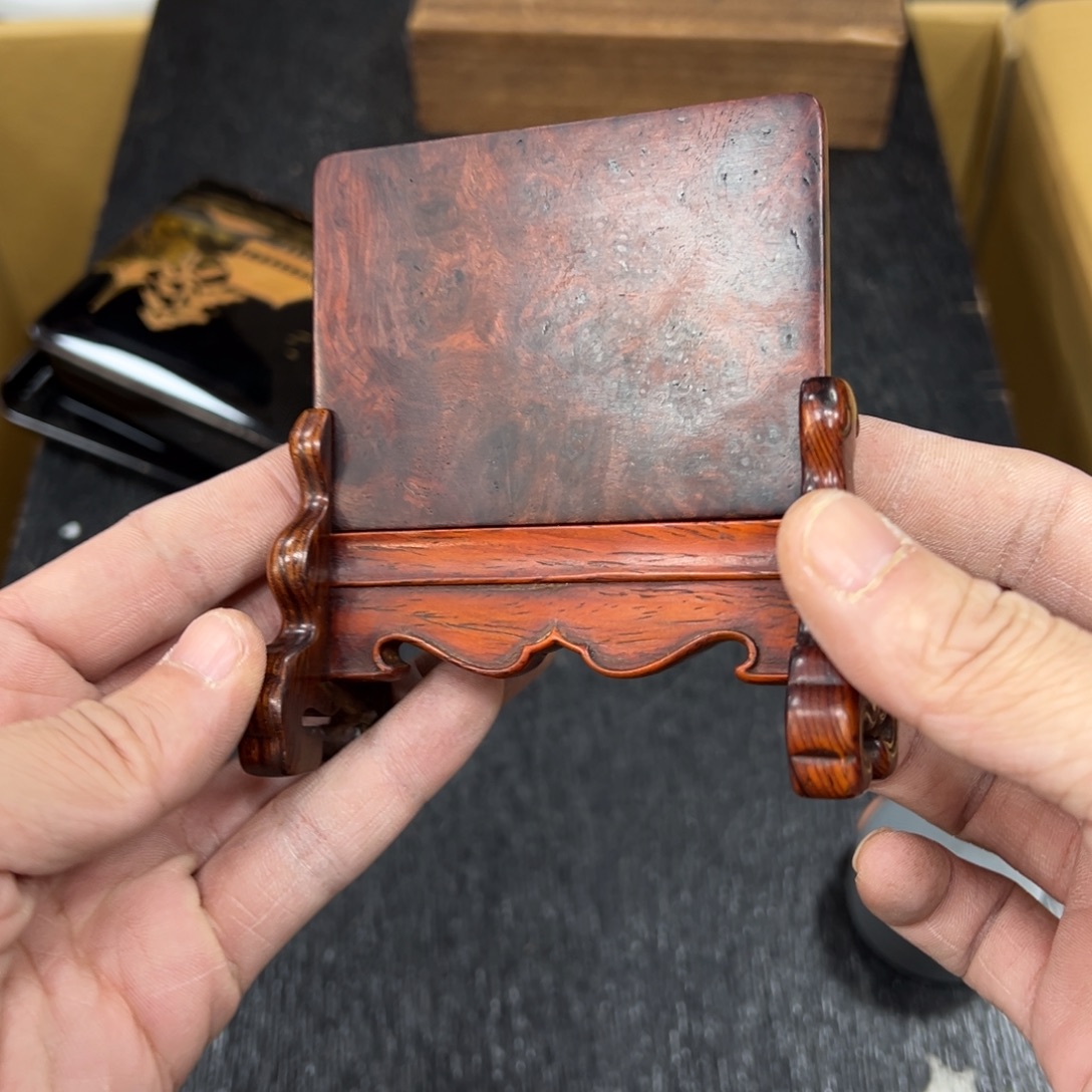 L***敬木日本中古工艺品摆件