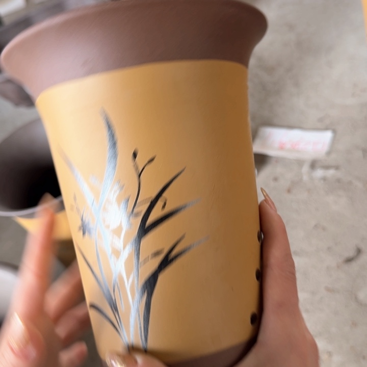 紫砂紫砂花盆a a a a a