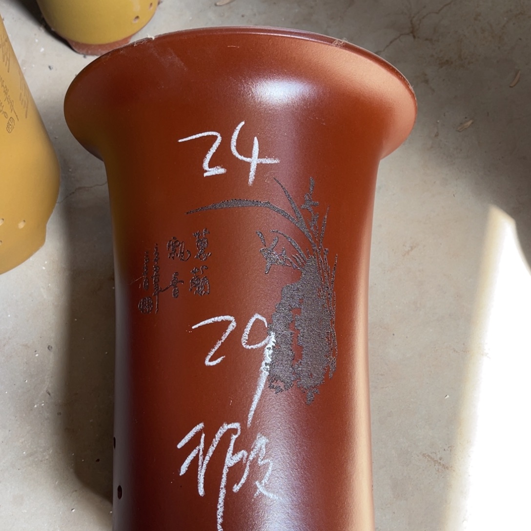 精品宜兴紫砂兰花盆