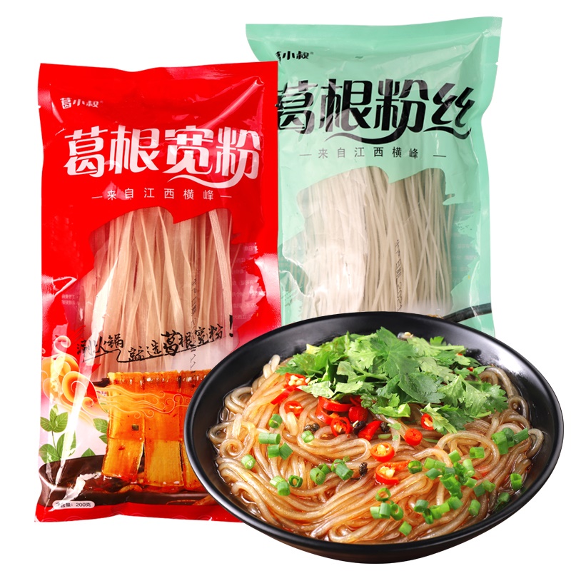 葛小叔葛根粉丝200g*3袋
