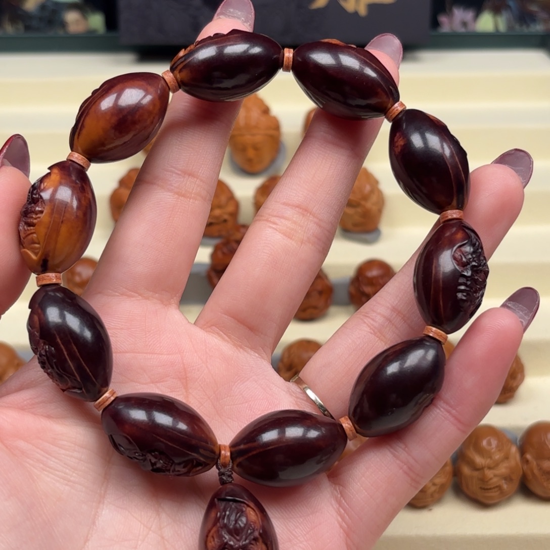 手串/手链橄榄核紫皮六代