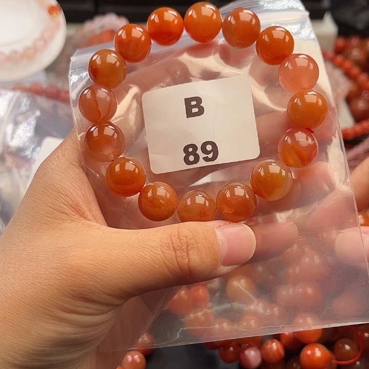 南红玛瑙未镶嵌多样性发货默认微瑕称重13mm