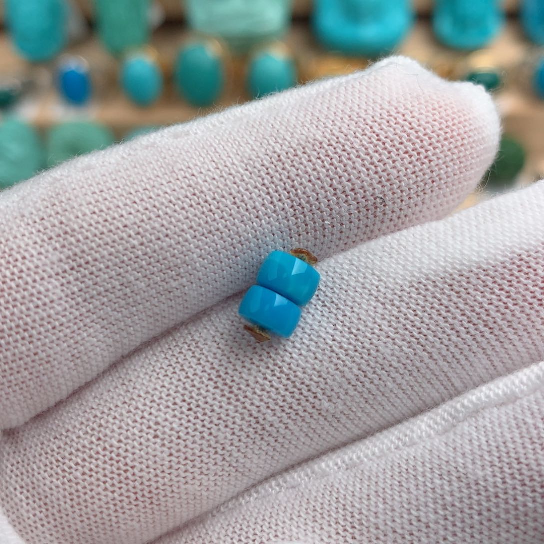 绿松石配饰未镶嵌5.5mm