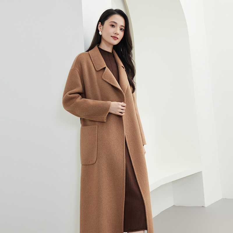 佳人苑毛呢外套新款J444371