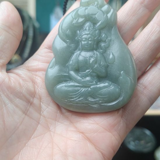 景***和田玉未镶嵌挂件