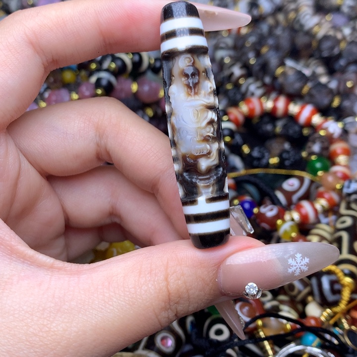 玛瑙/玉髓未镶嵌发一条