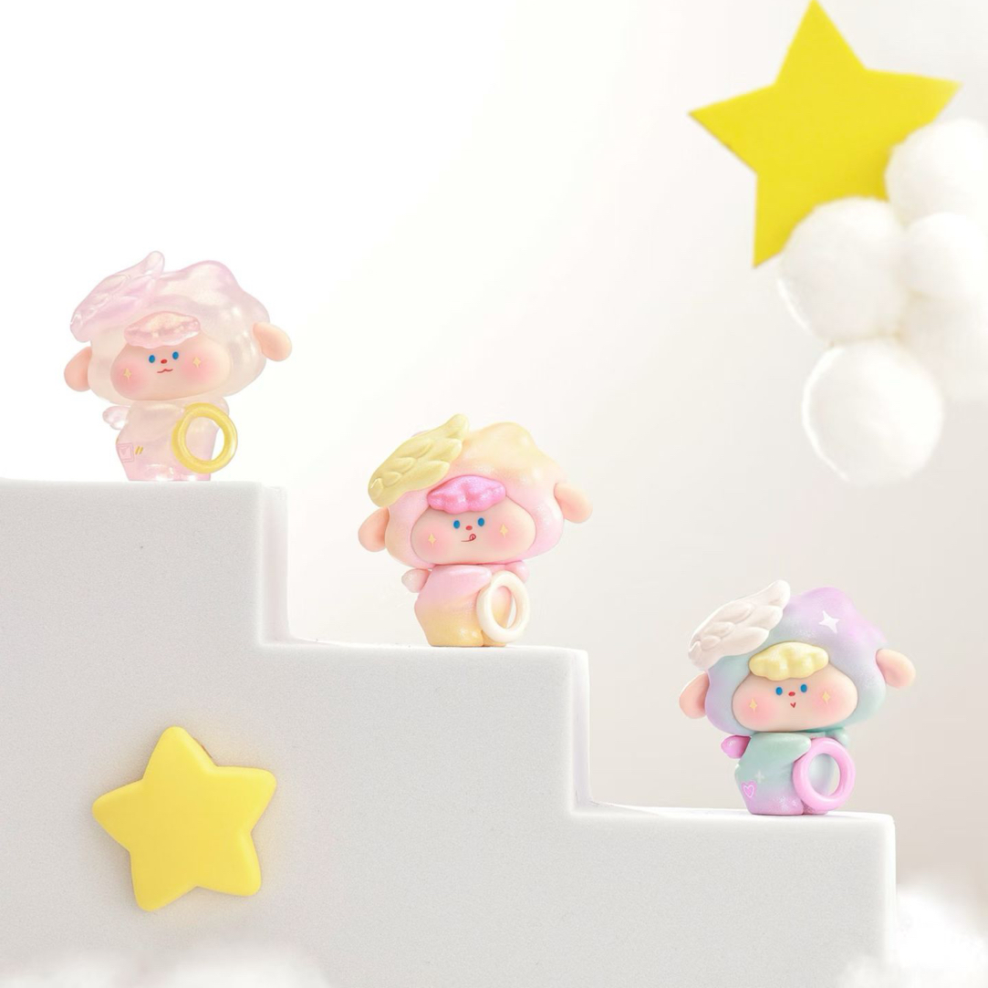 【拆袋】DiMieMie迪咩假如我会飞萌粒盲袋盲盒可爱公仔潮玩