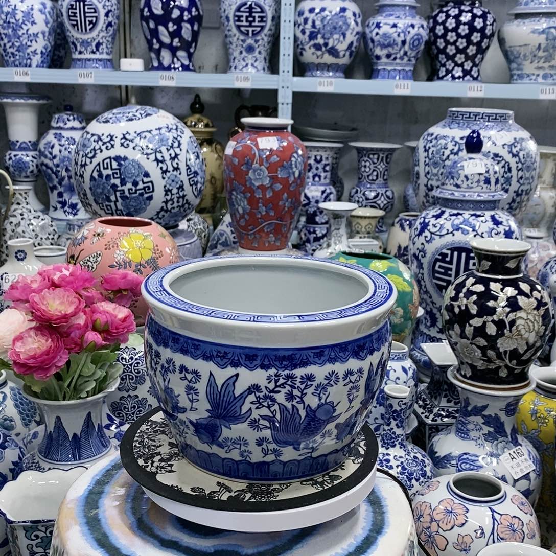 【闪购商品】摆件花盆瓷器摆件…………………………