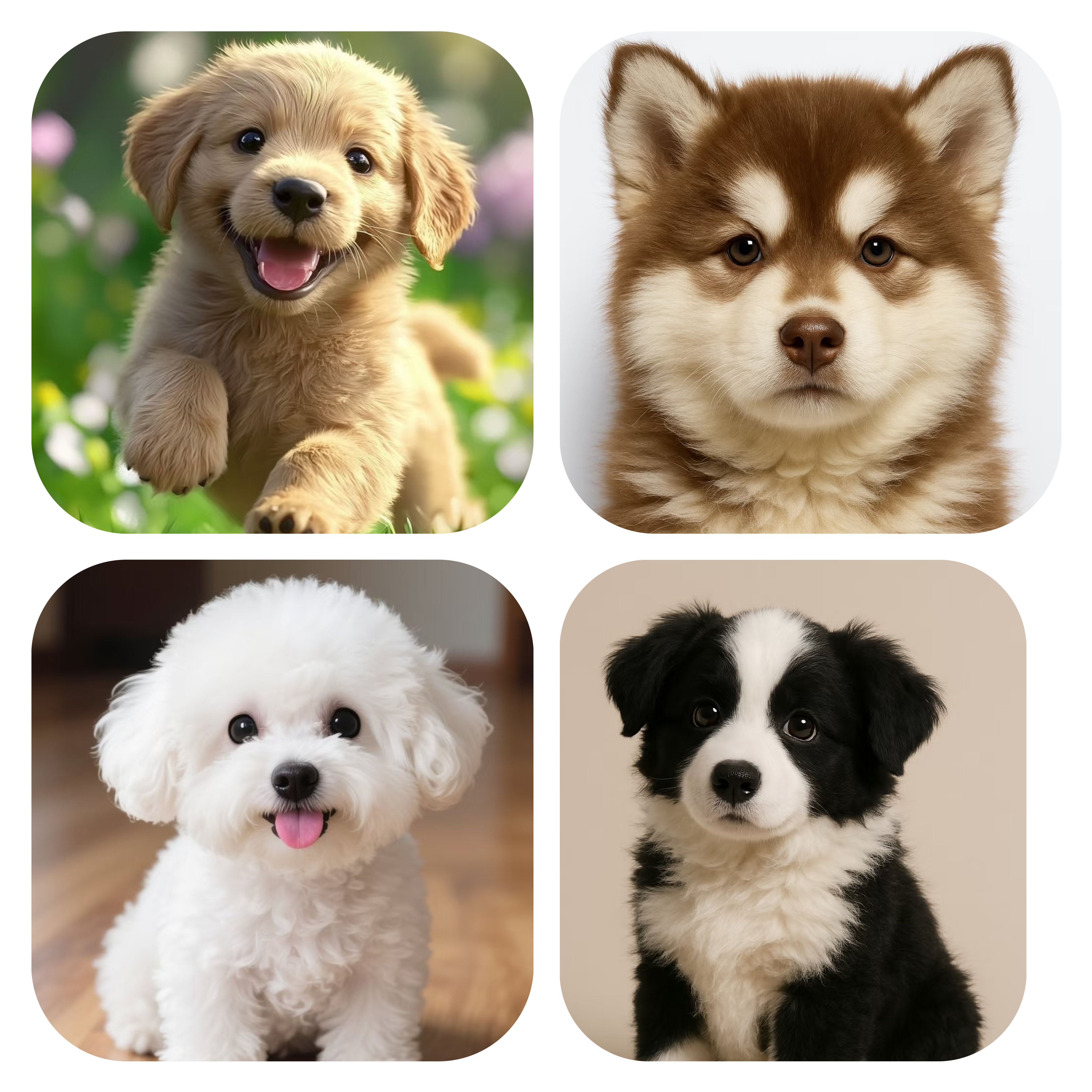 田园博美边牧拉布拉多幼犬宠物狗