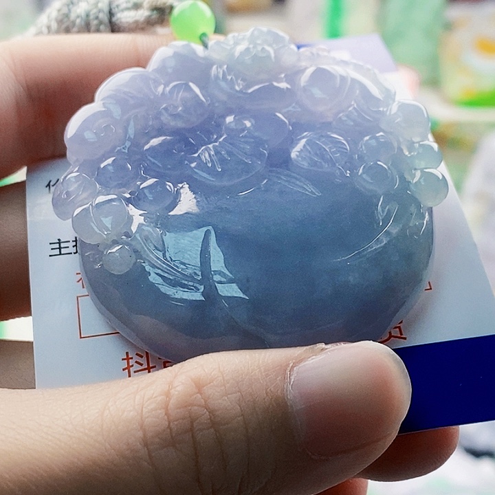 吊坠(不含链)未镶嵌翡翠风**钟