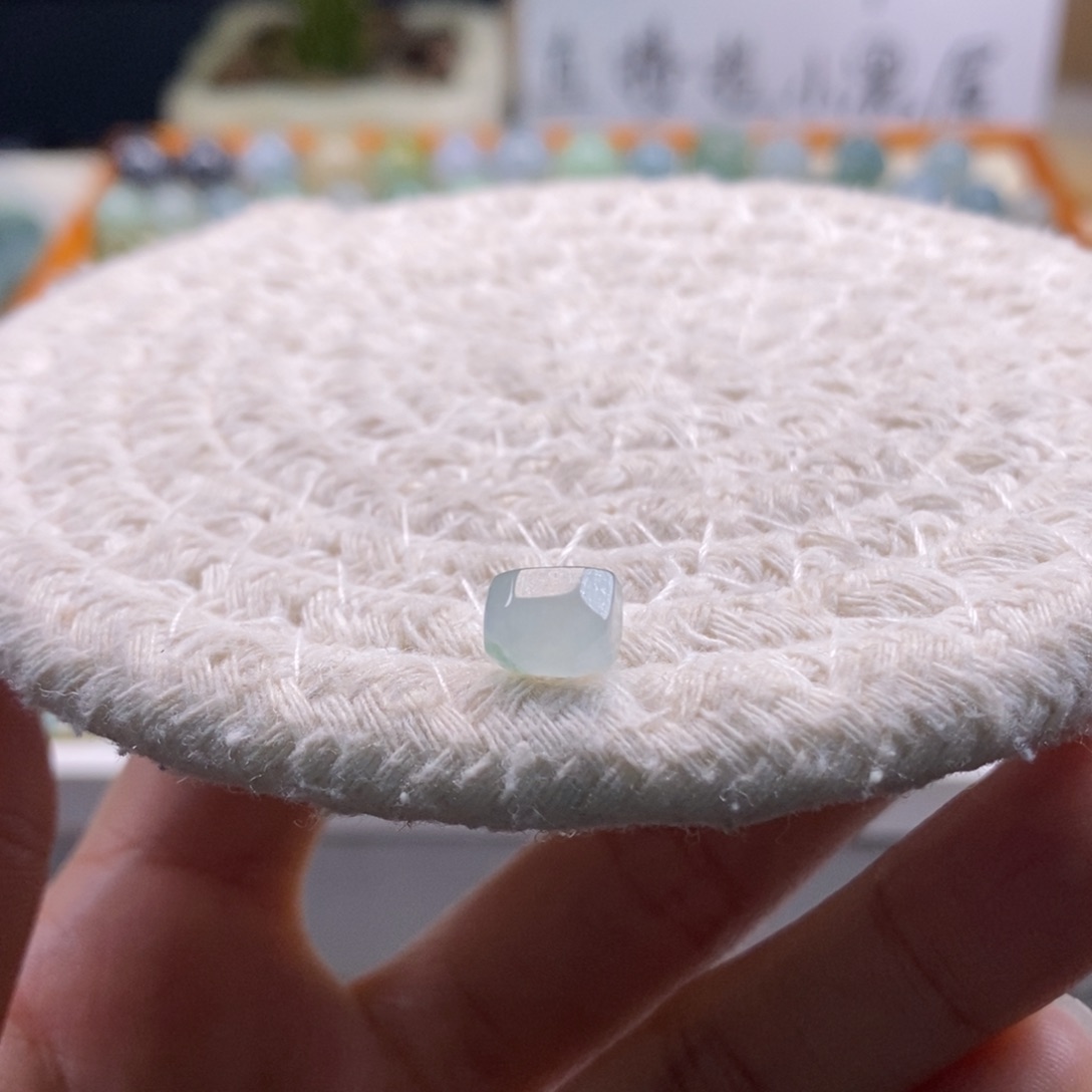 翡翠散珠天然翡翠随形8+