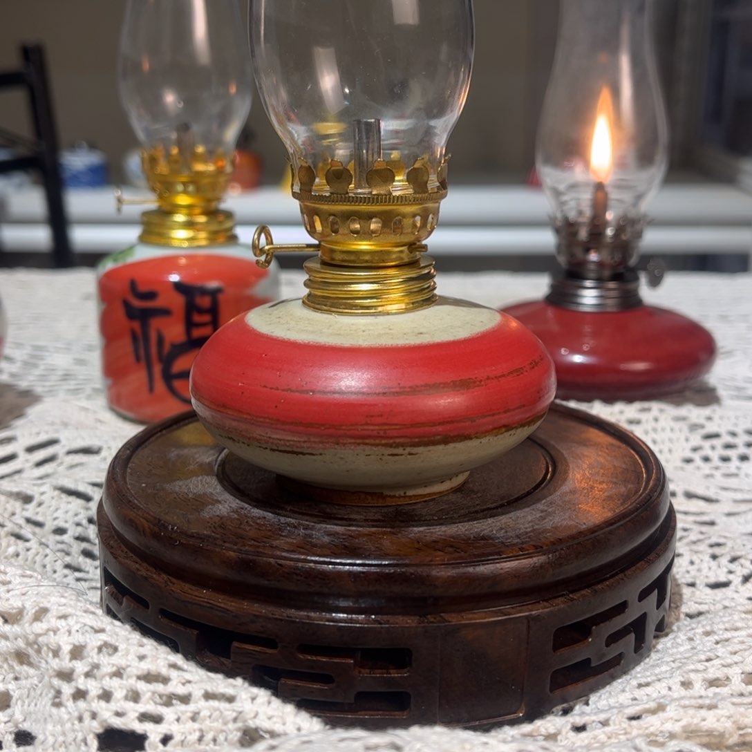 摆件景德镇陶瓷香薰灯