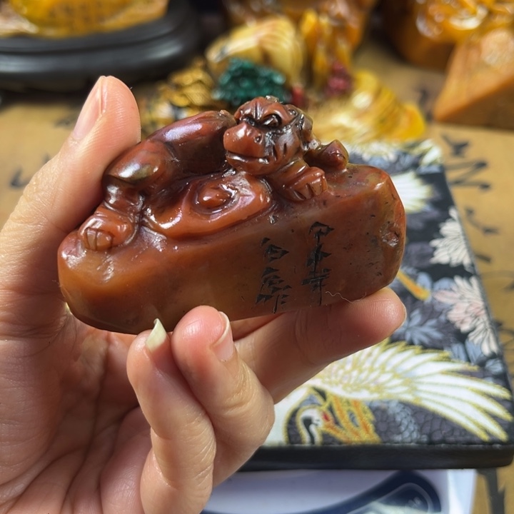 寿山石印石588655