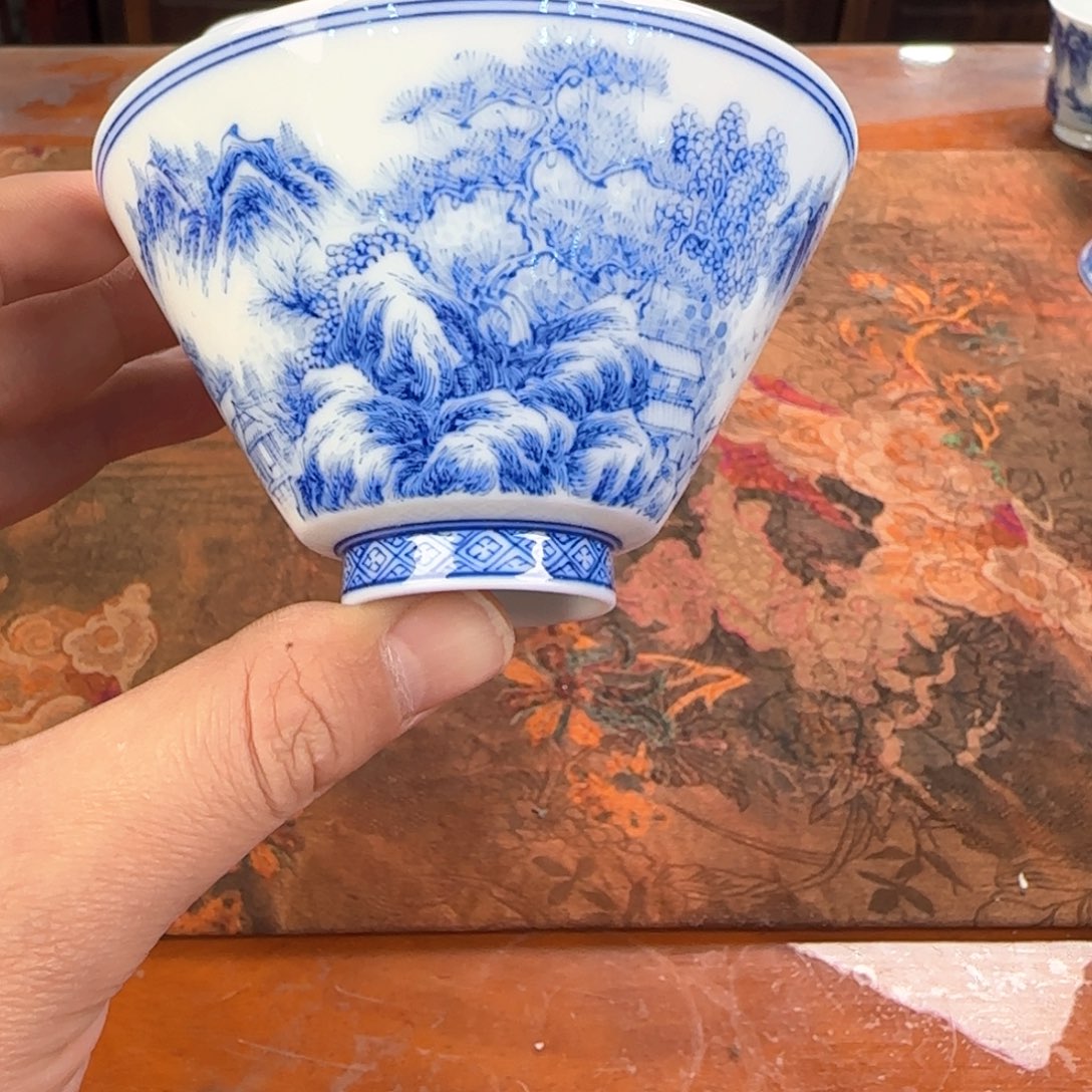 杯子景德镇手绘手绘