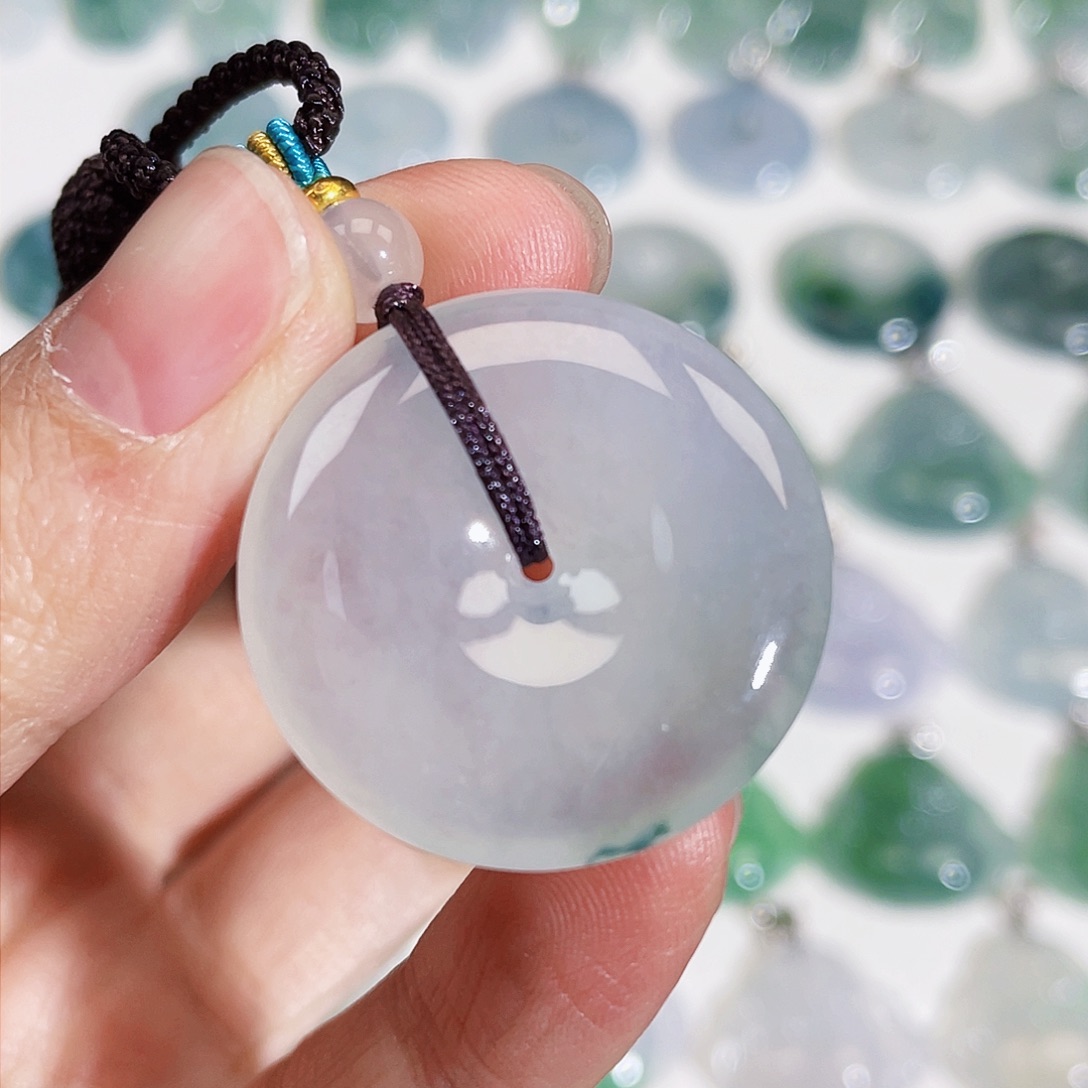 颈饰未镶嵌翡翠吊坠