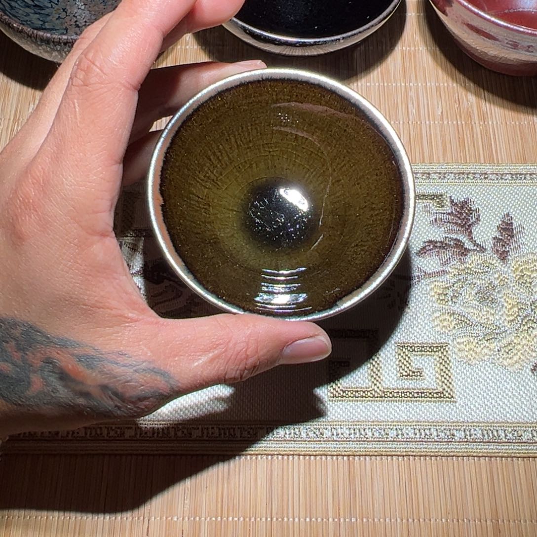 茶盏老木头柴烧建盏精选3