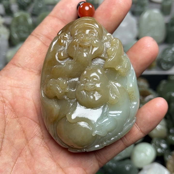 和田玉把件未镶嵌强*.