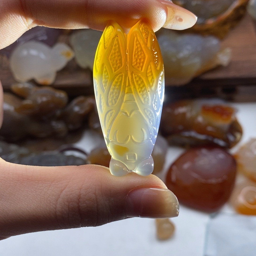 玛瑙/玉髓未镶嵌颈饰