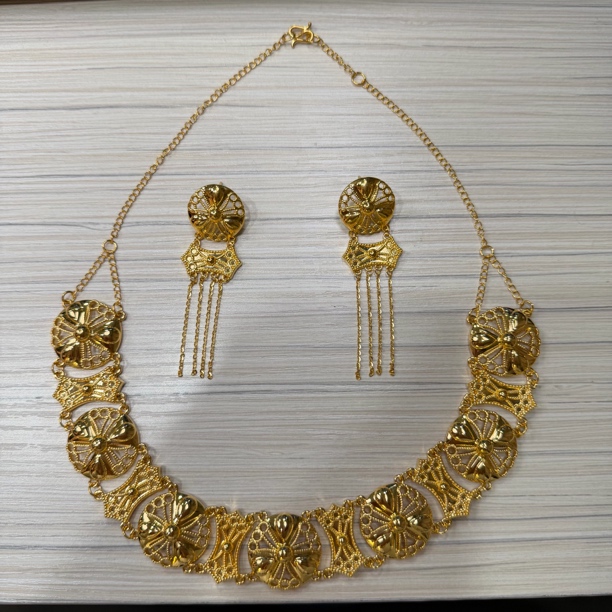 A播 37.15g 足金999 套链e