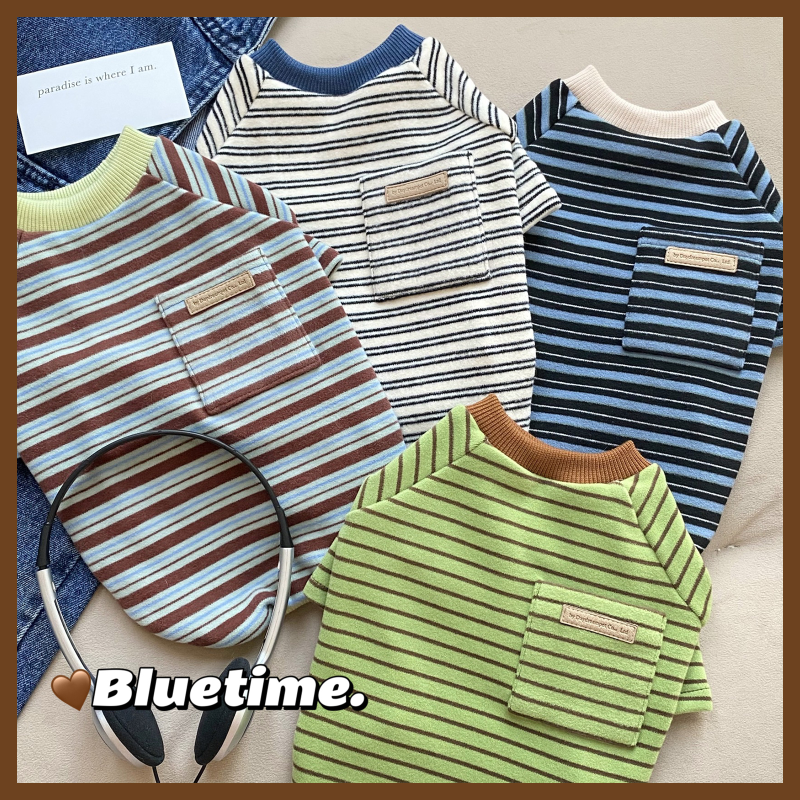 森林氧吧～宠物狗衣服秋冬泰迪秋装比熊睡衣柯基小猫衣服保暖德绒