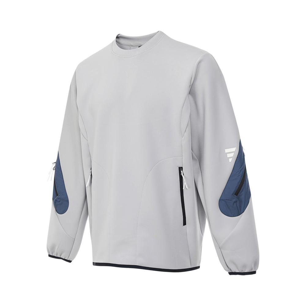 adidas阿迪达斯中性FUSTL KU CREW针织无帽流光风卫衣JM8628