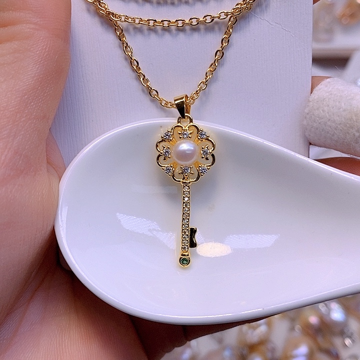 淡水珍珠未镶嵌颈饰