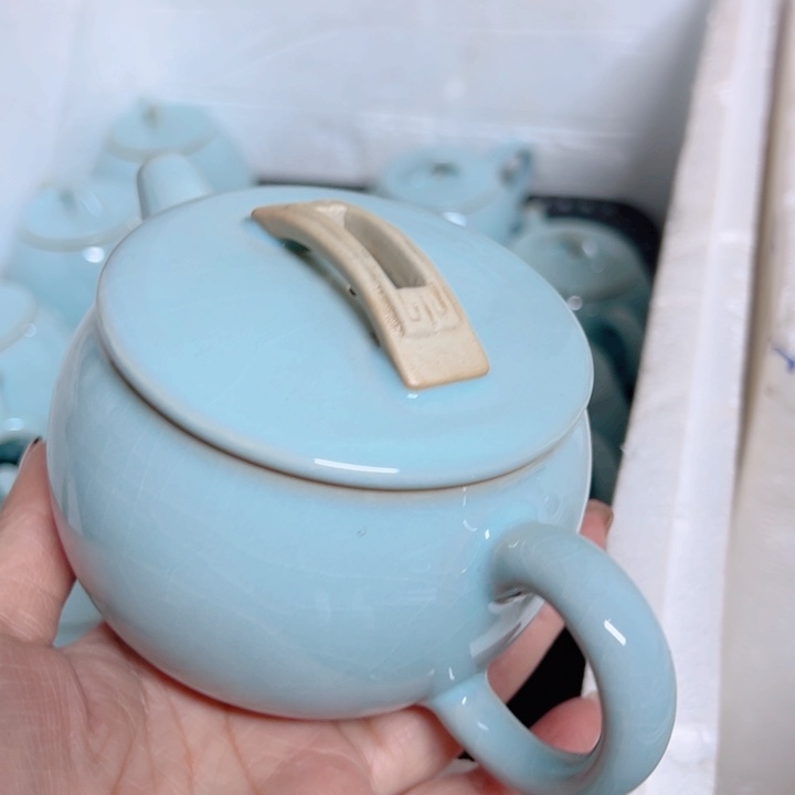 杯汝瓷原产地生产瑕品