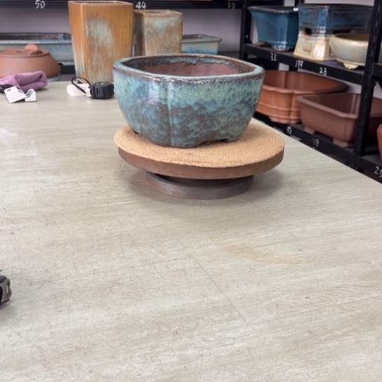 紫砂花盆浩**海高温釉盆