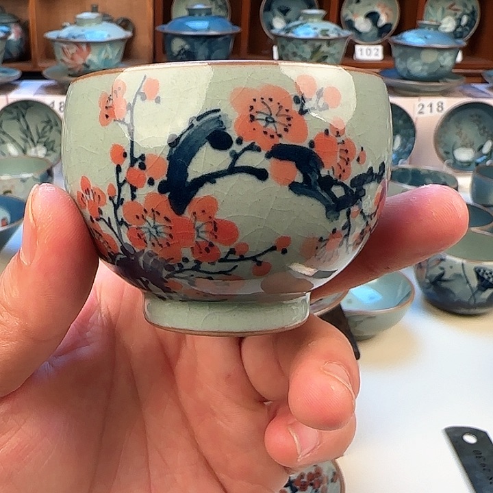 景德镇陶瓷陶瓷杯茶具