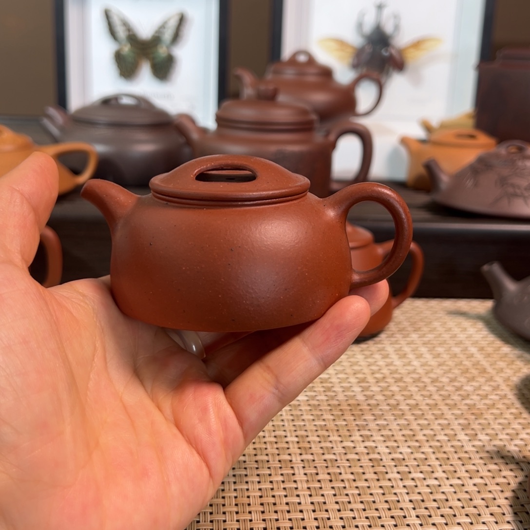 茶壶紫砂小牛盖红泥6666666