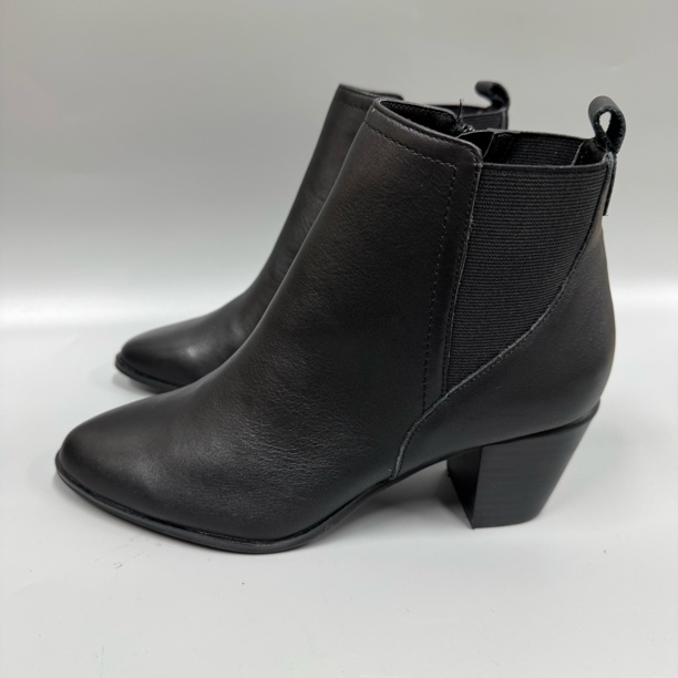 全新未使用  LF 2735 黑色牛皮 高跟女靴
