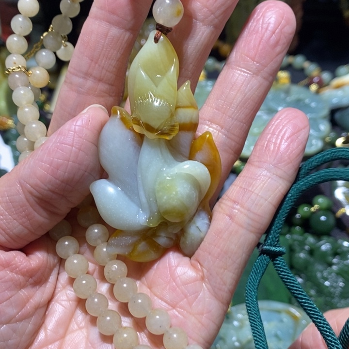 岫玉岫玉吊坠未镶嵌