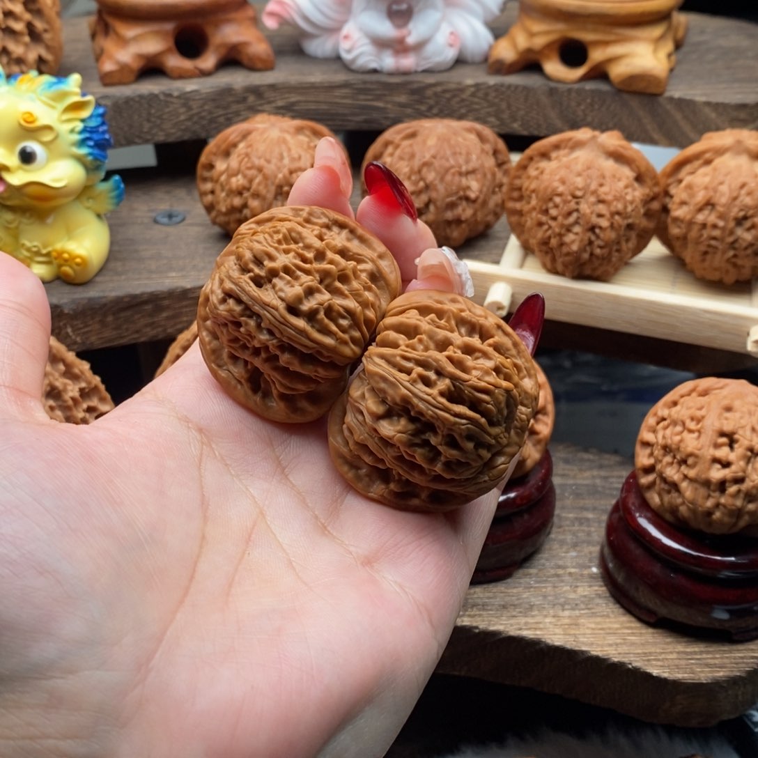 吊坠文玩核桃41全品汉高楼