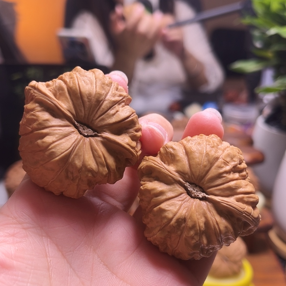 迦***舞把件文玩核桃47尺南瓜27