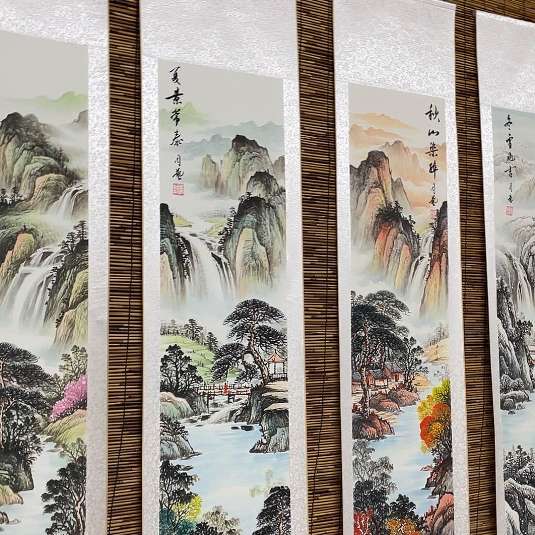 国画老师手笔手绘作品n