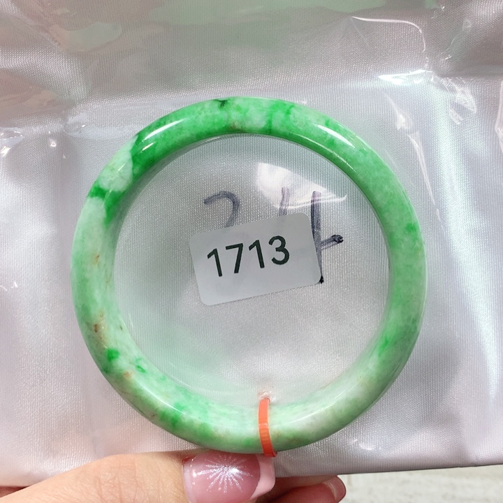 翡翠手镯未镶嵌天然翡翠手镯5503