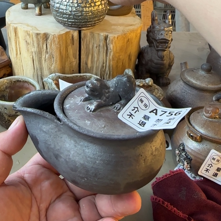 粗砂茶壶他来了！他来了！