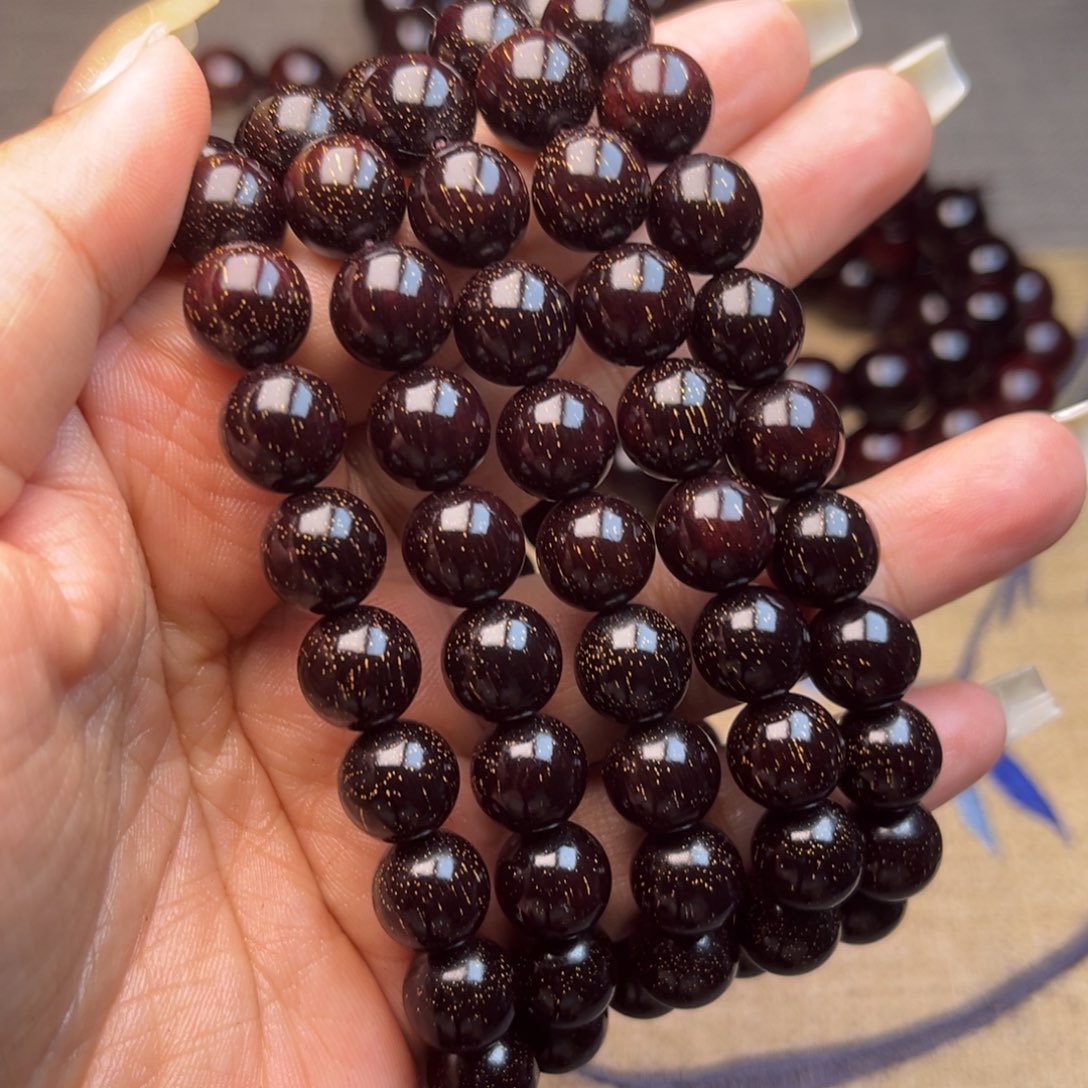 檀香紫檀（小叶紫檀）1.0 108颗满星