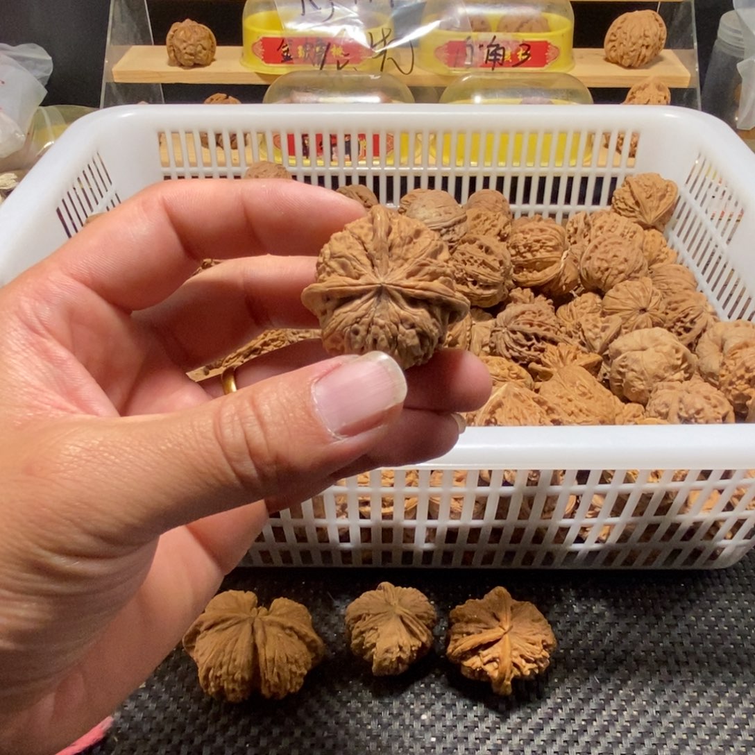 外***。吊坠文玩核桃核桃异形单只异形