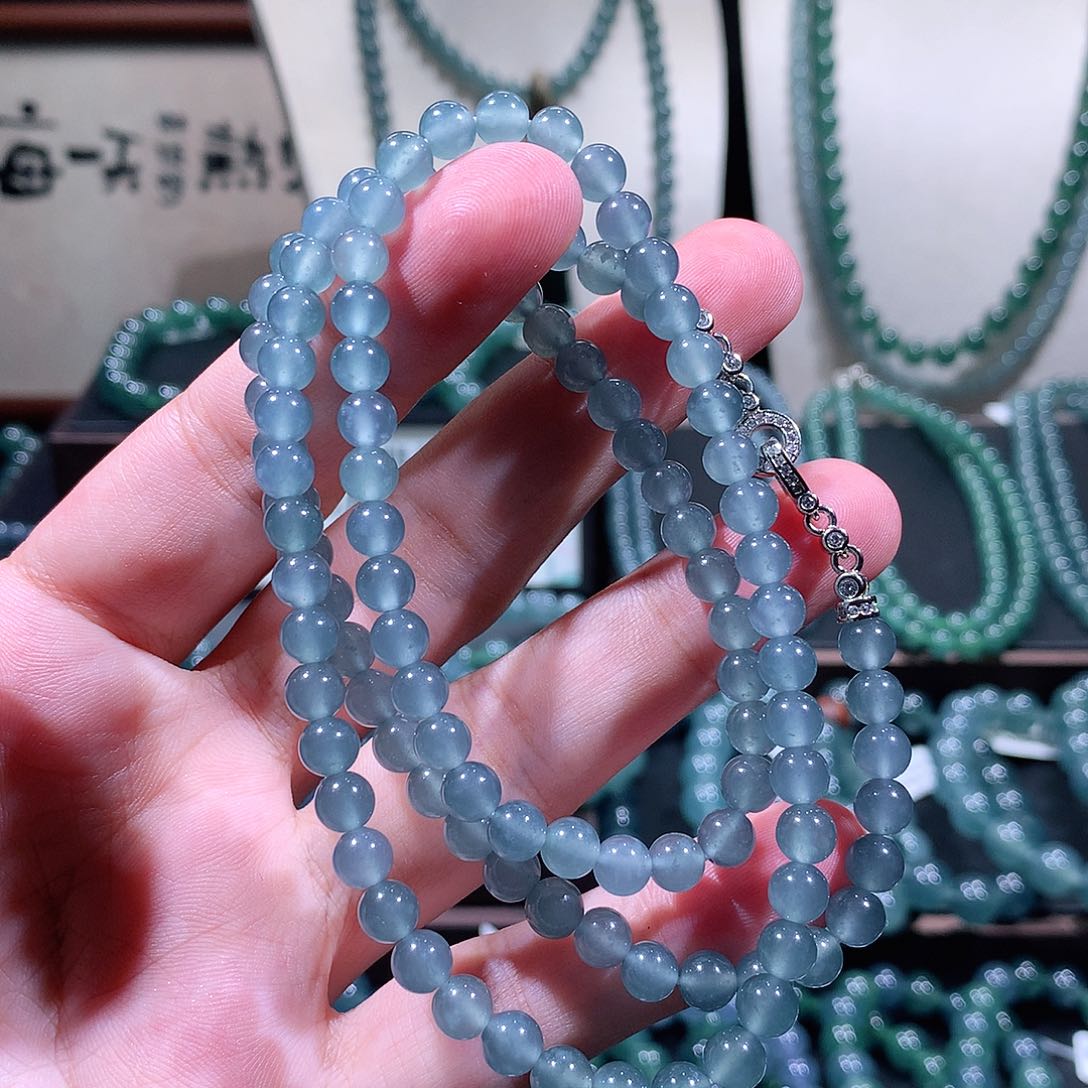 未镶嵌手链翡翠小*巴天然a货翡翠5.9