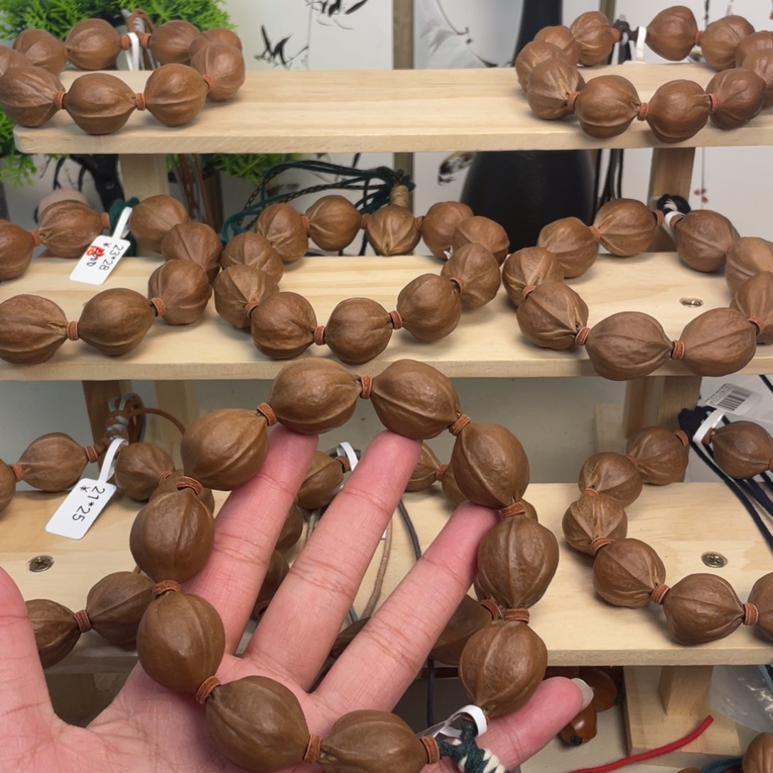 *****橄榄核手串/手链22*27梅林铁核