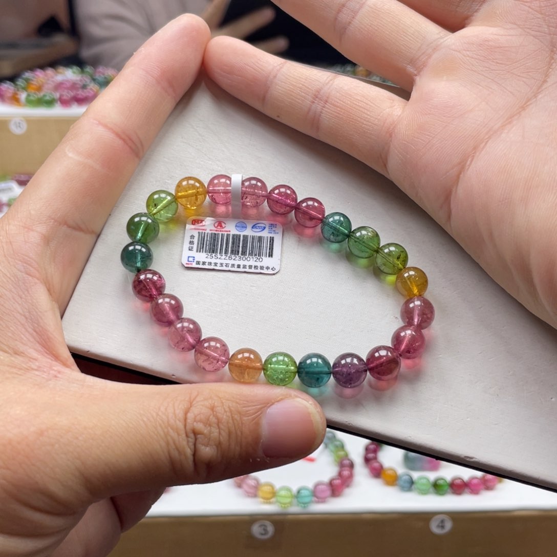 碧玺手串未镶嵌8mm.mmmmmmmmm