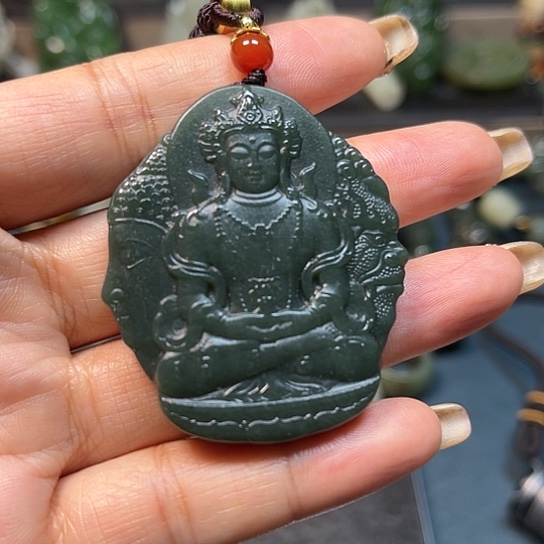 和田玉挂件未镶嵌